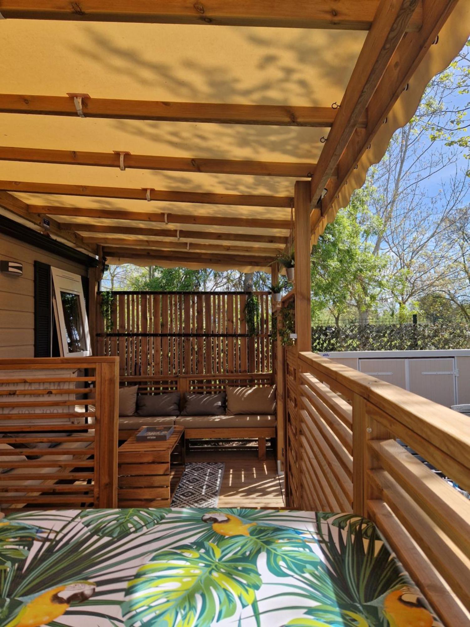 Camping La Carabasse Vias-Plage-T4 Climatise,Tout Confort, Emplacement Calme ! 外观 照片